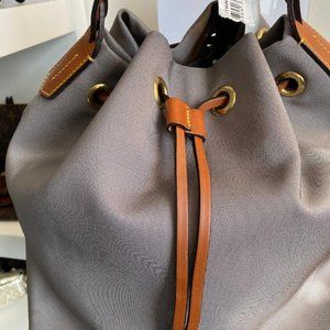 Dooney & Burke Drawstring Bucked Purse